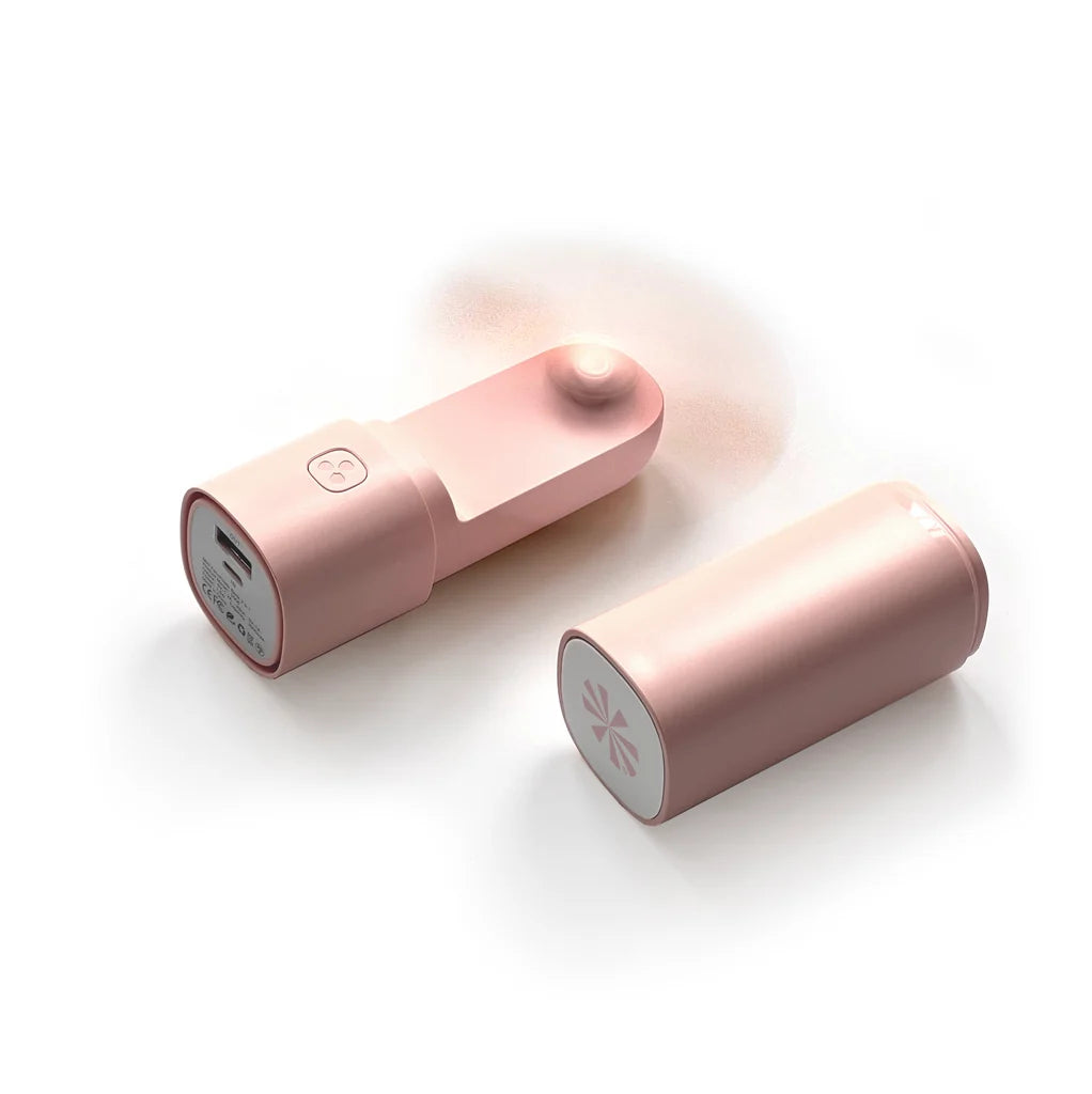 EASY PEEZY Portable Fan Pink