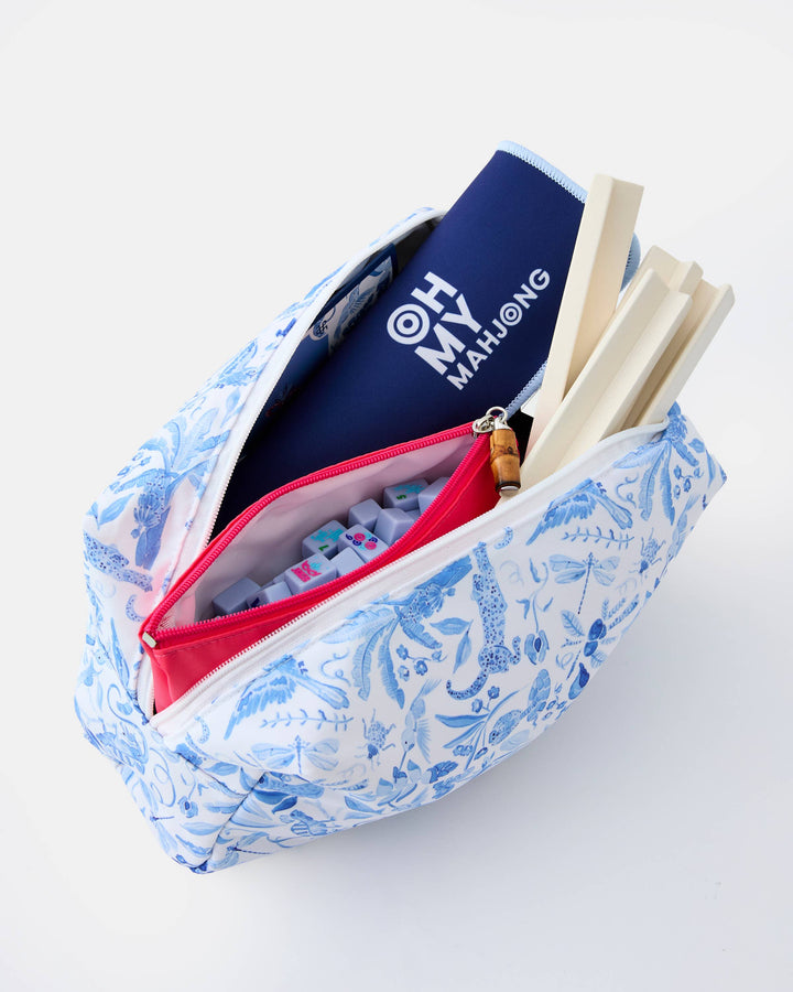 Oh My Mahjong - Parisian Blue Mahjong Travel Set