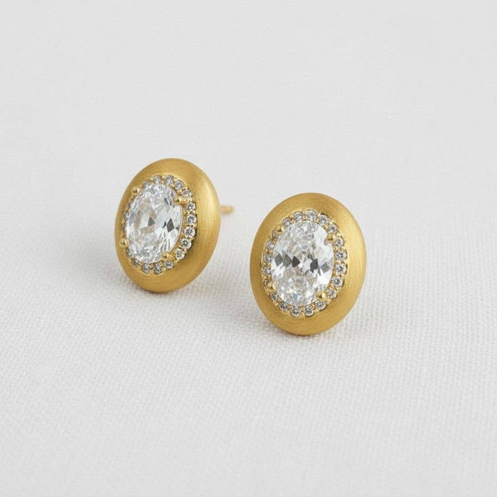 Ellemadera - Chic Vintage-Style Geometric Drop Earrings