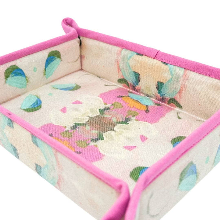 Laura Park Designs - Monet's Garden Pink Snap Tray: One Size
