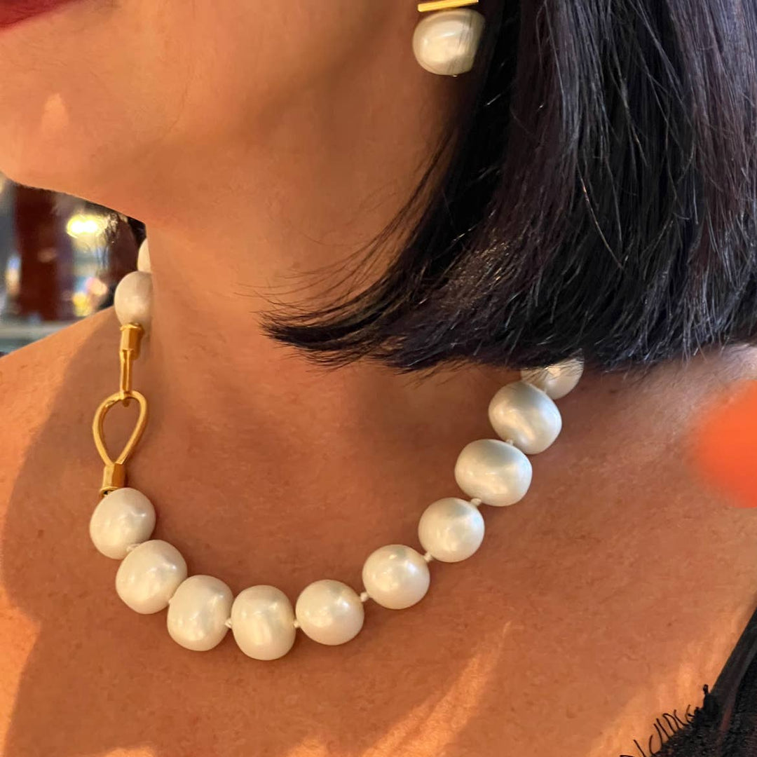 CC & Co by Catherine Canino - Lasso Pebble Necklace