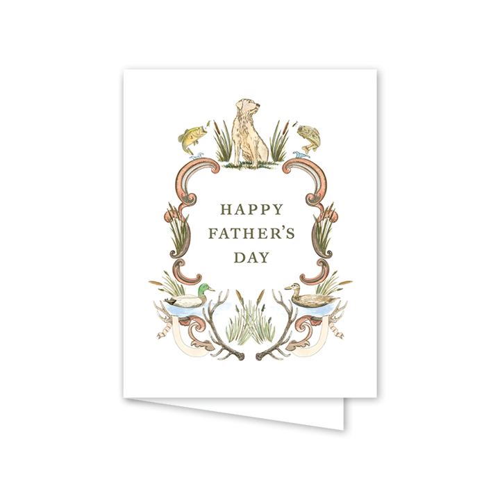 Dogwood Hill - Sportsman Father’s Day Card: Single Card,