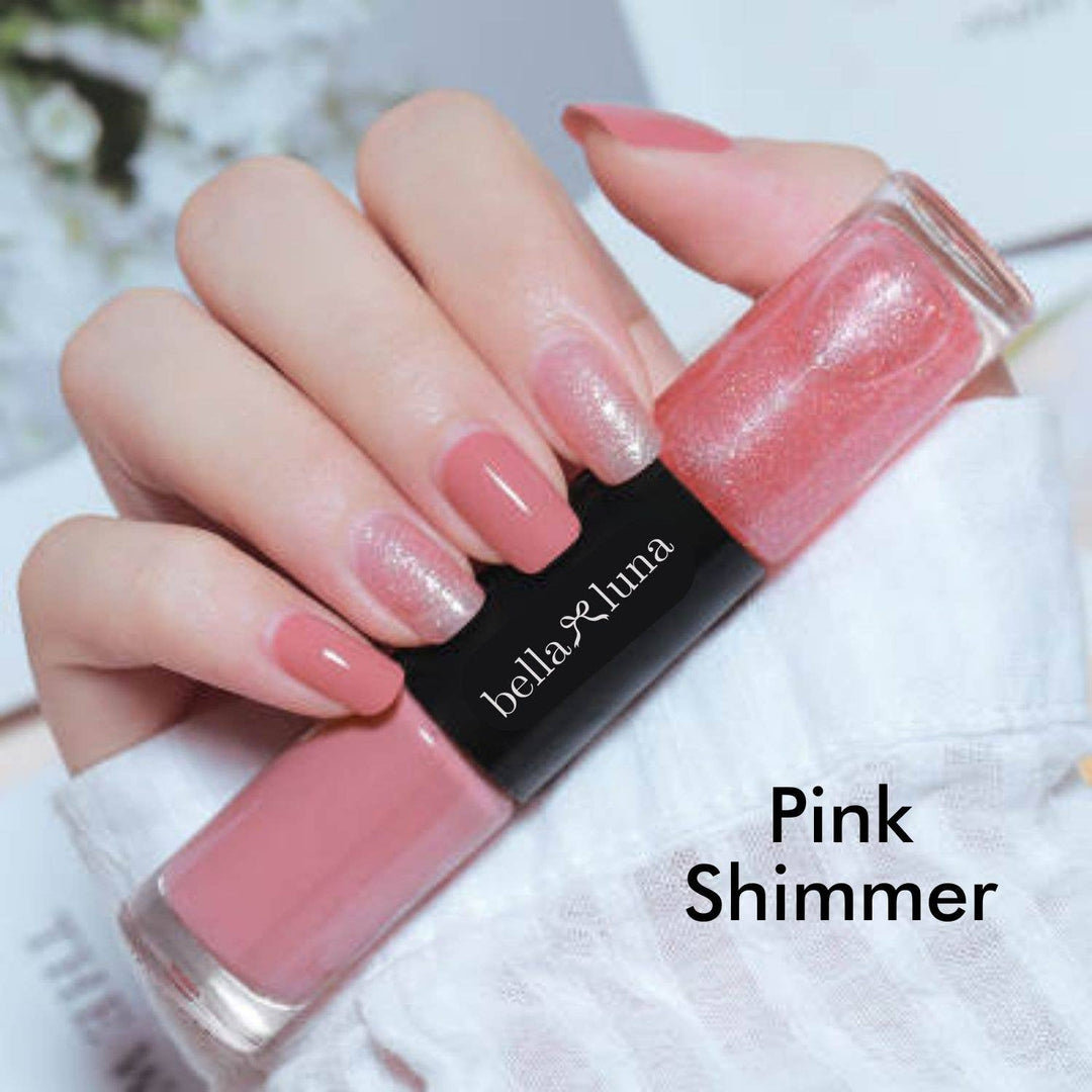 Tiny Gift Society - Double Nail Polish - Trendy Colors, Glitter Polish Gift: Pastel Mix