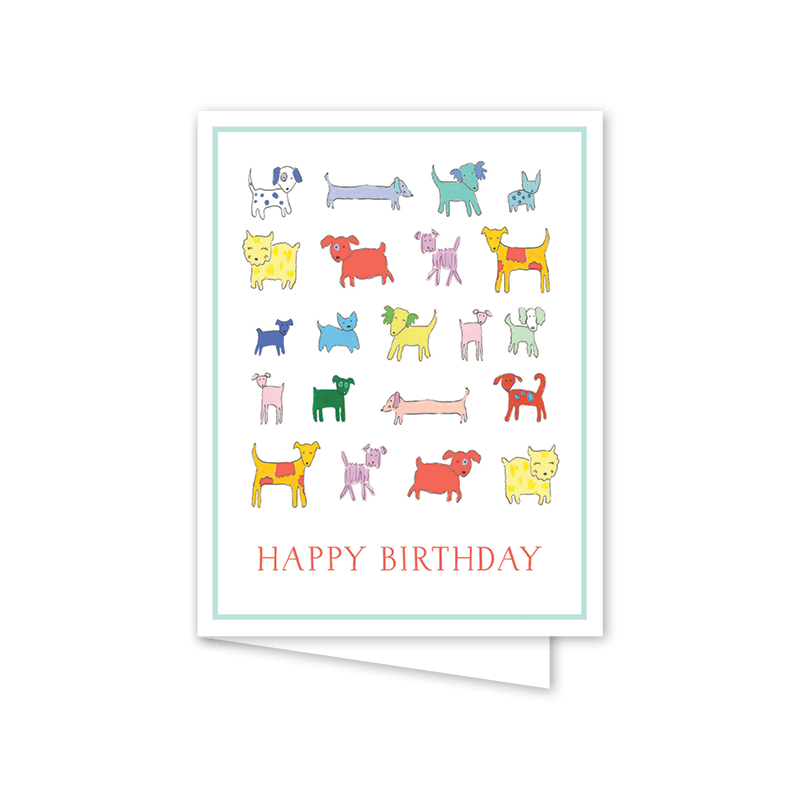 Dogwood Hill - Puppy Party Birthday: Single Card