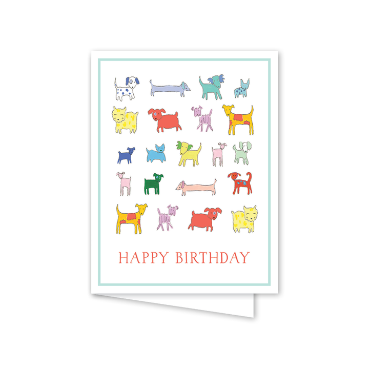 Dogwood Hill - Puppy Party Birthday: Single Card