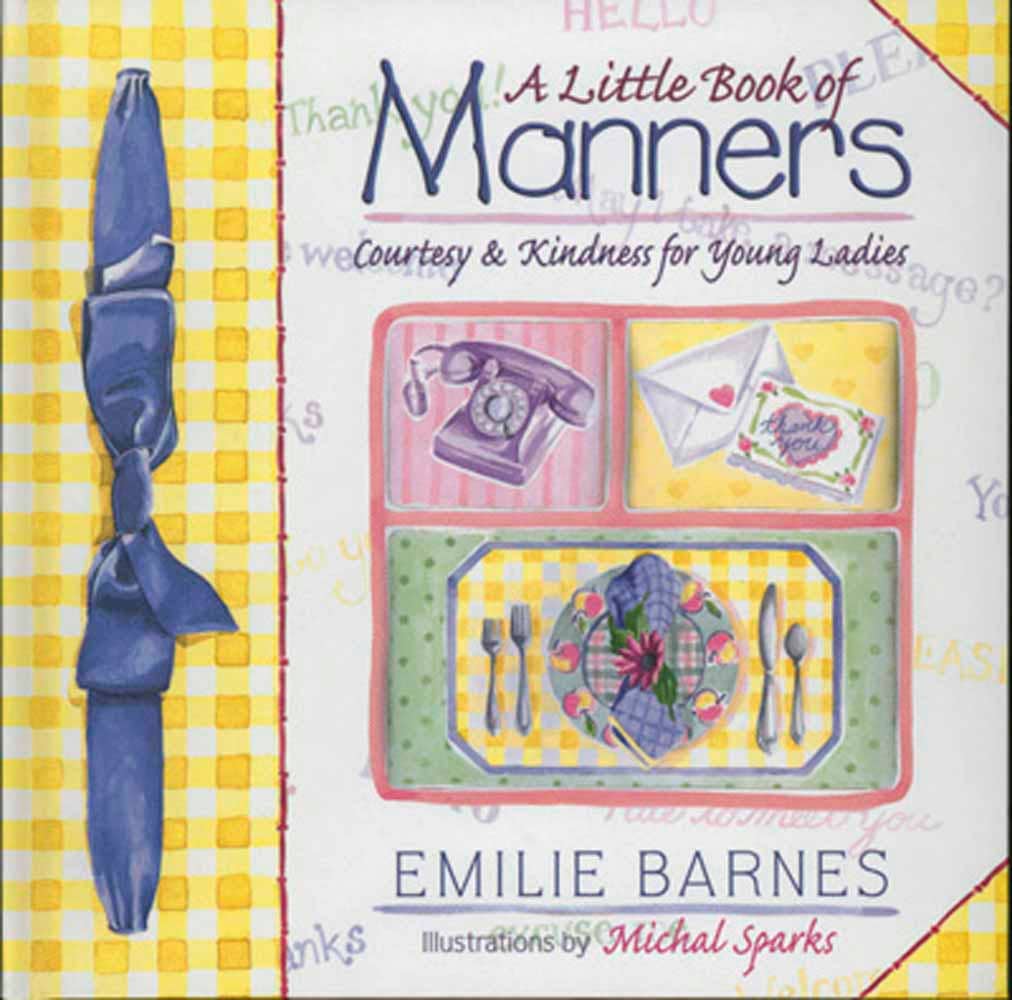 Harvest House Publishers Gift & Specialty Books - A Little Book of Manners: Hardcover / English