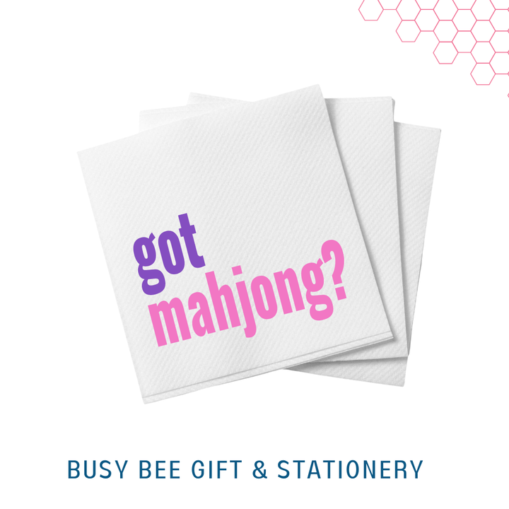 Busy Bee Gift & Stationery - Got Mahjong Frost Flex 16 oz Cups
