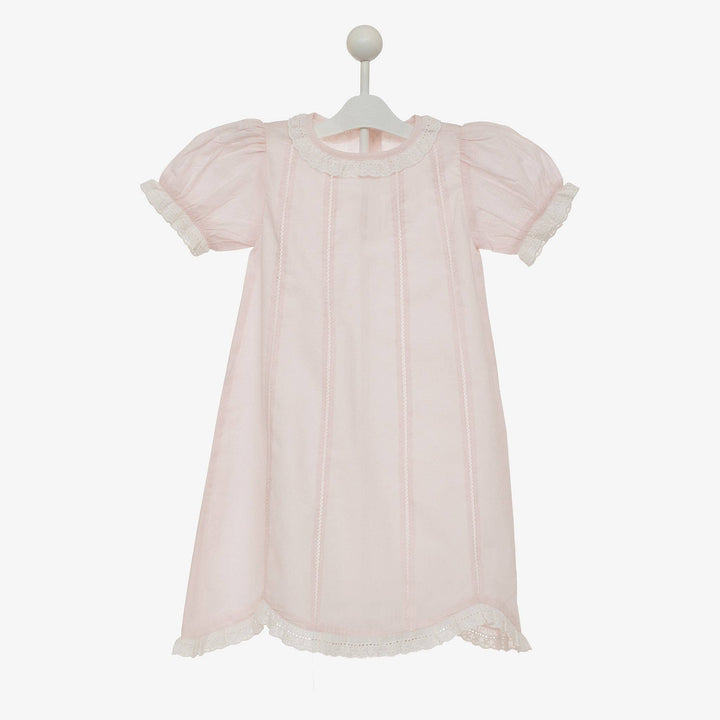 Lenora - BABY SPENCER  DAYGOWN : Pink / 3/6 M