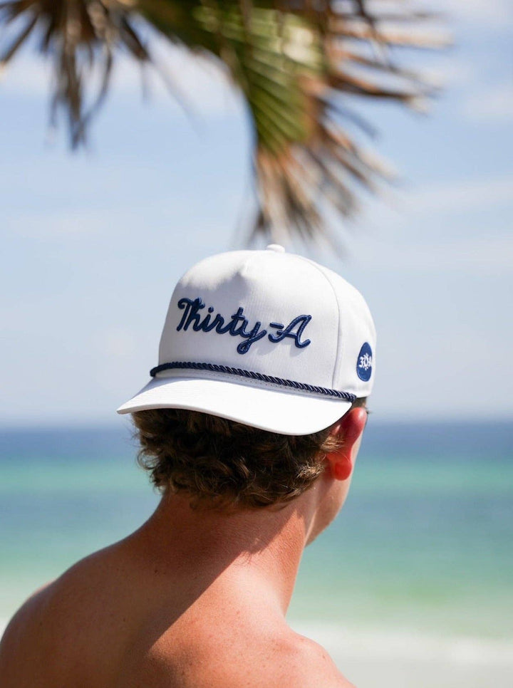 30A Gear - Thirty-A Script Hat: Blue