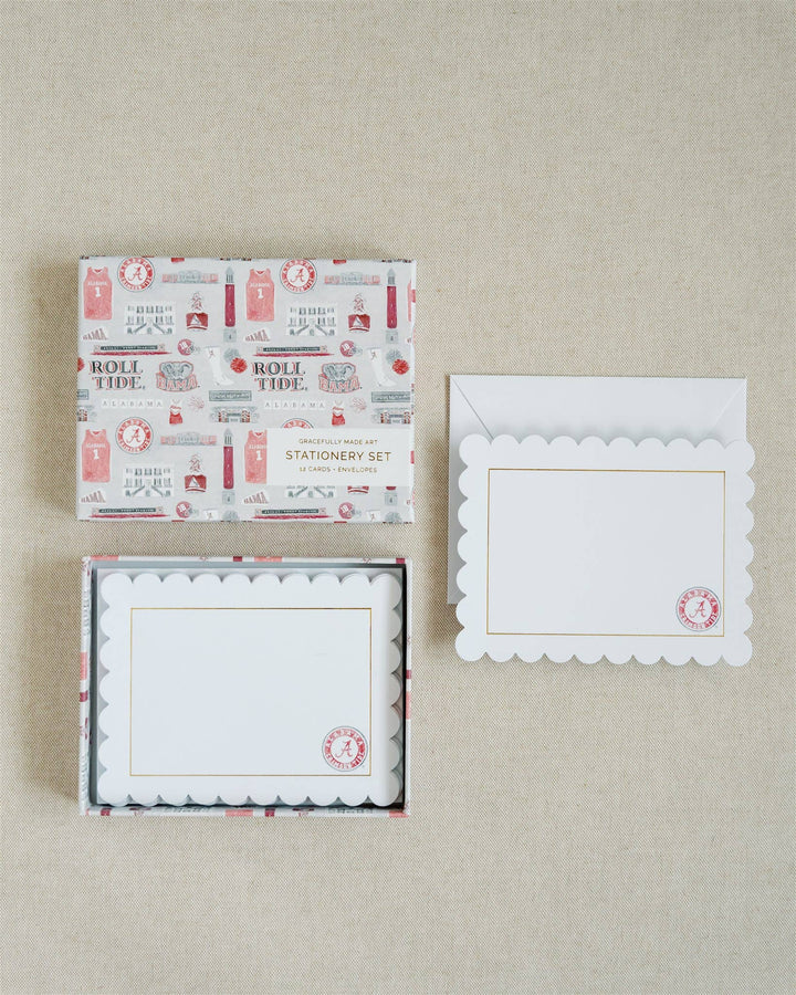 Gracefully Made Art - The University of Alabama Boxed Notecard Set