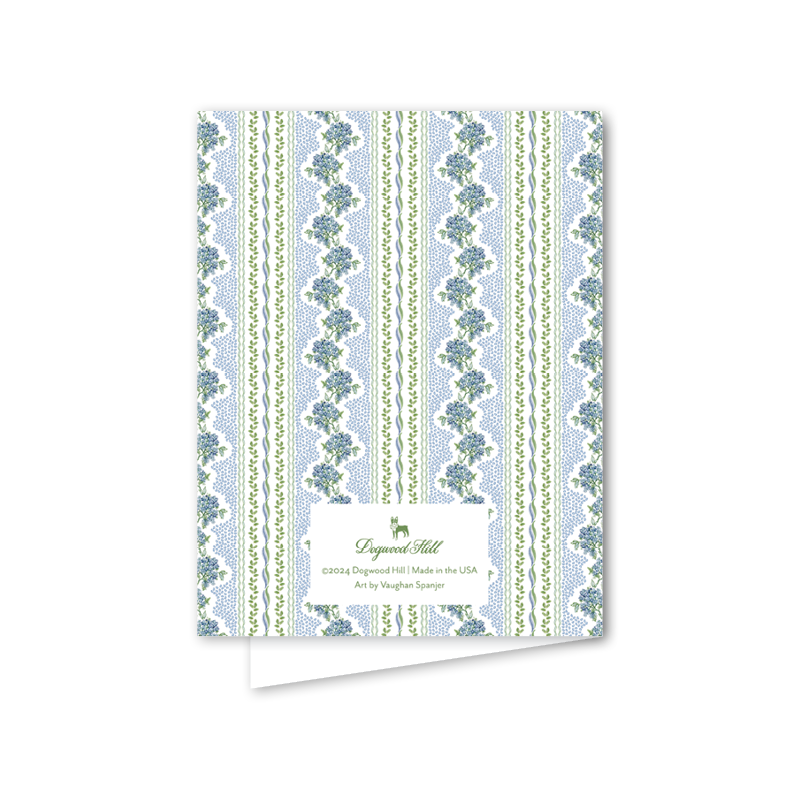 Dogwood Hill - Christine's Hydrangeas Wedding: Single Card