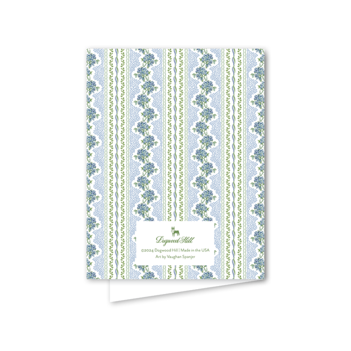Dogwood Hill - Christine's Hydrangeas Wedding: Single Card