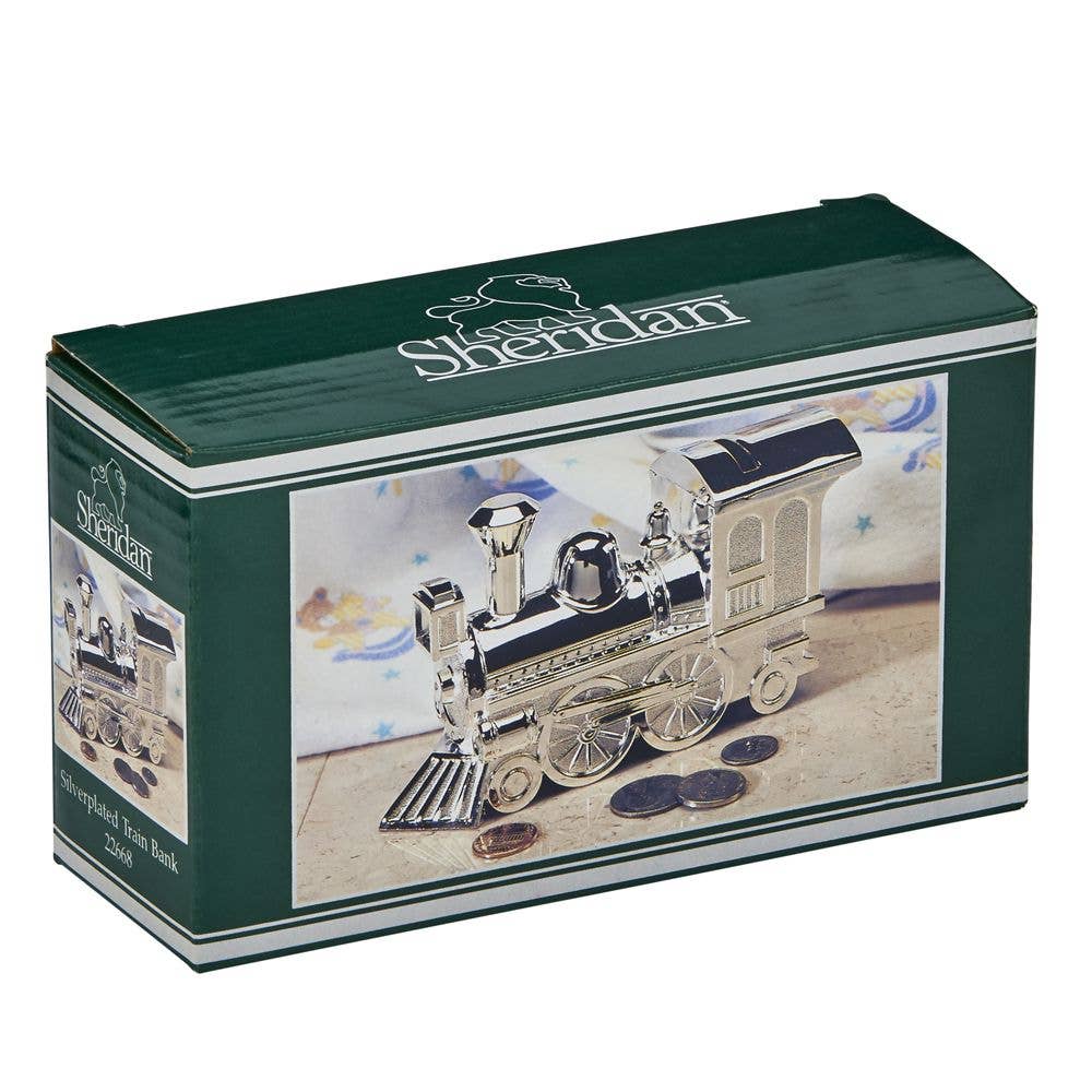Creative Gifts International Inc. - Train Bank With Polished Finish