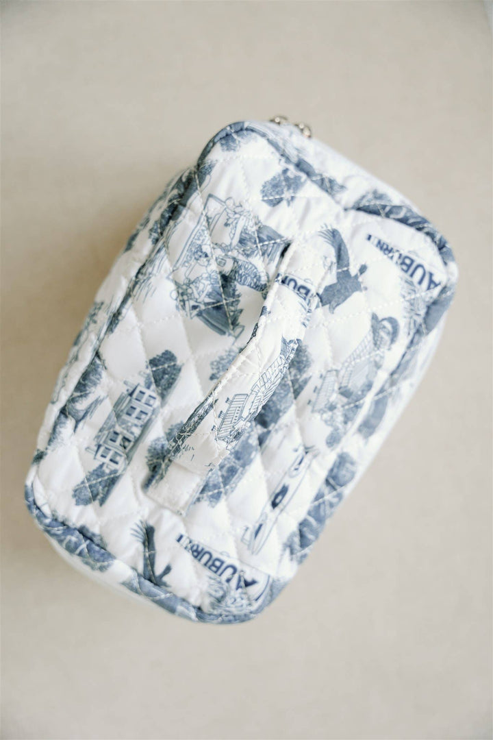 Gracefully Made Art - Auburn University Make Up Toiletry Bag