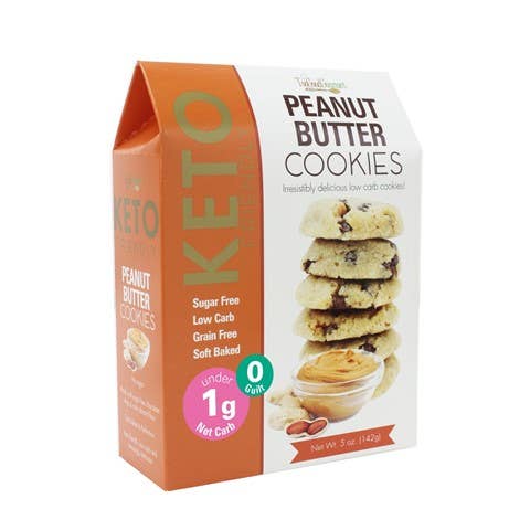 Too Good Gourmet - Keto Cookies (5oz) - Box 12 Count: Chocolate Chip Cream Cheese