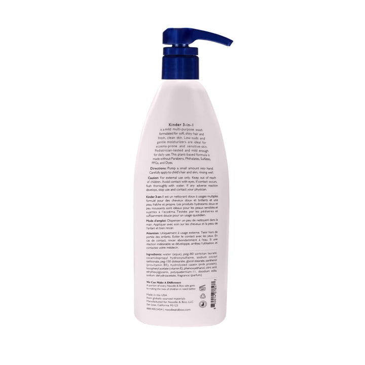 Noodle & Boo, Inc. - Kinder 3-in-1 Shampoo, Conditioner & Body Wash, 16 oz