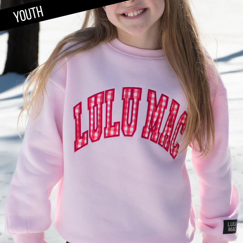 KD-SW-1003 PINK WITH RED GINGHAM