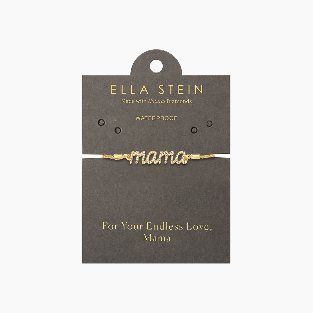 Gold Love You Mama Bolo Bracelet