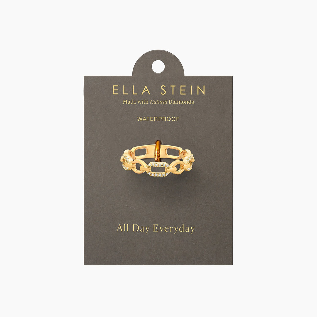 Gold Linked Forever To You Stack Ring