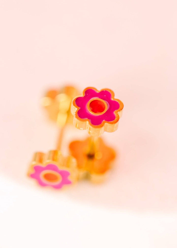 Pierced Co - Tiny Pink Flower