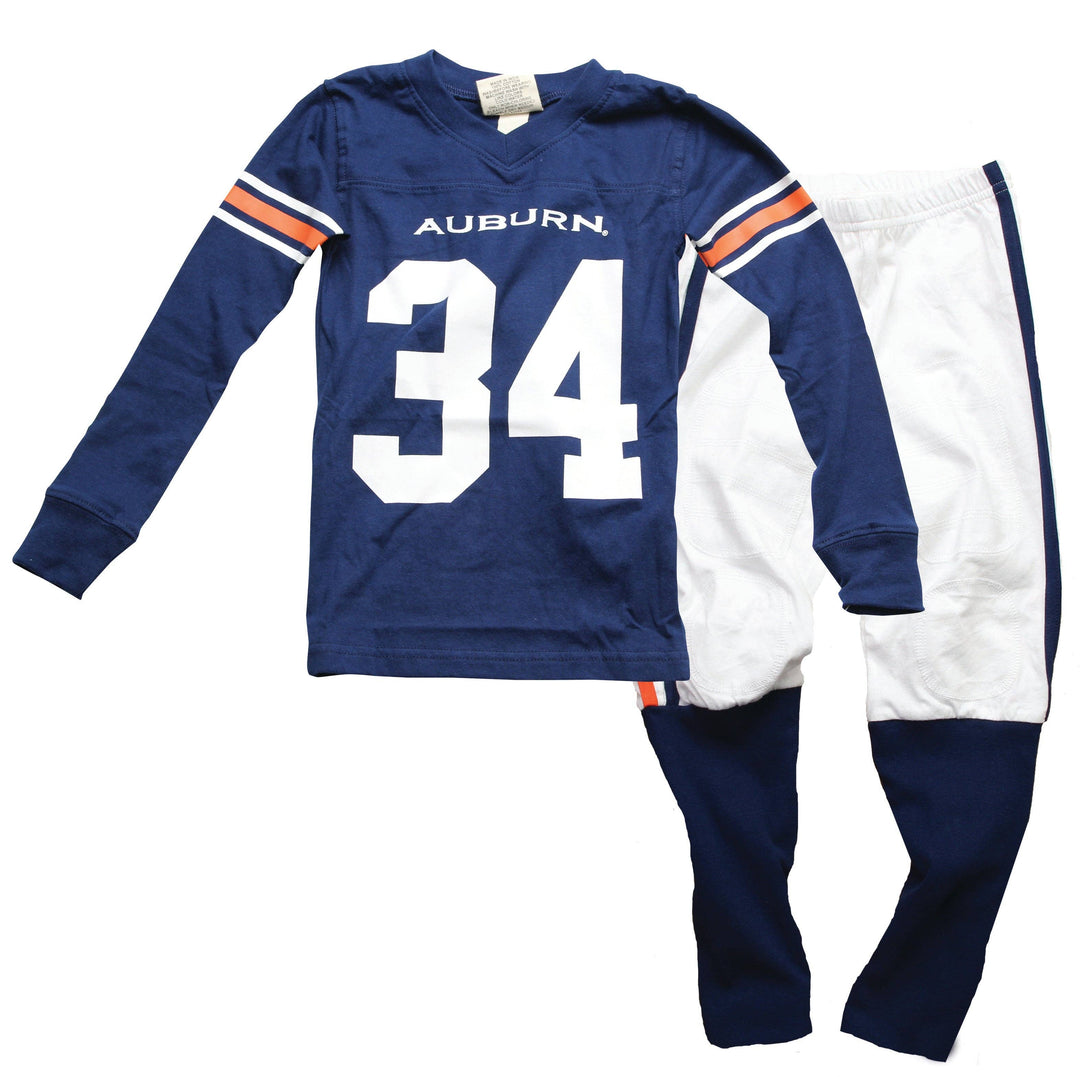 Wes and Willy - Auburn Tigers LS Football PJ: 7
