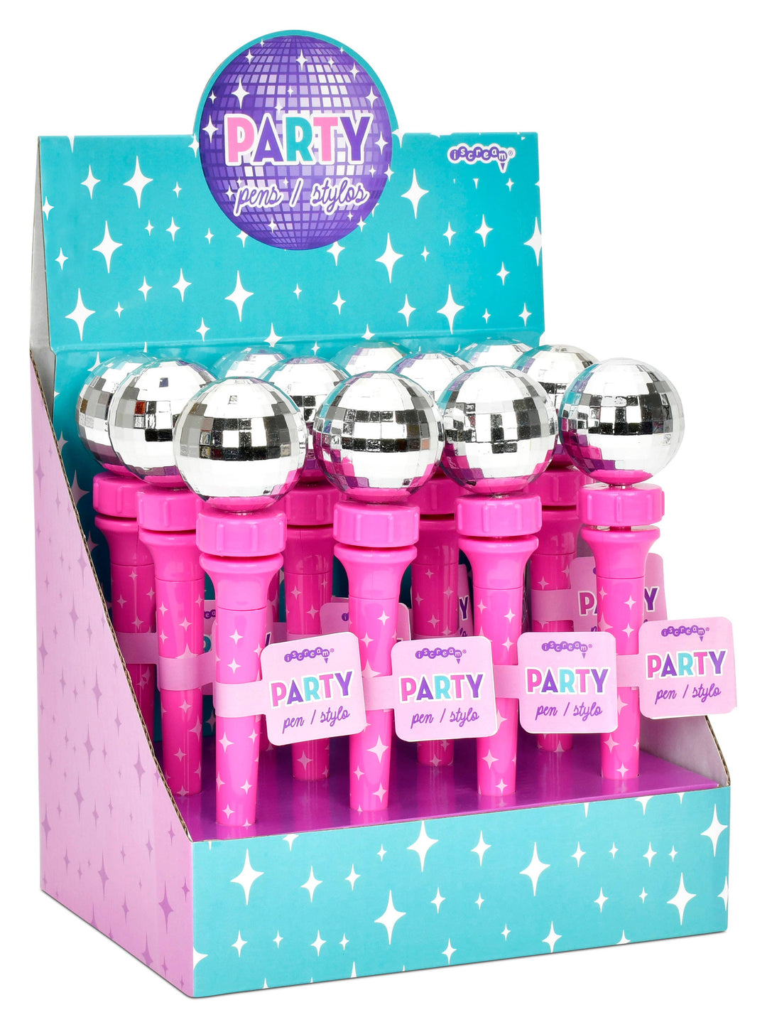 Iscream - PARTY PENS PDQ - 12 PENS