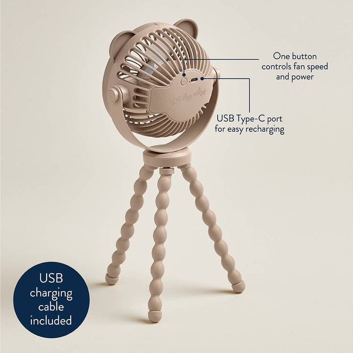 Itzy Ritzy - *NEW* Itzy Breeze 3-Speed Stroller Fan™: Pink