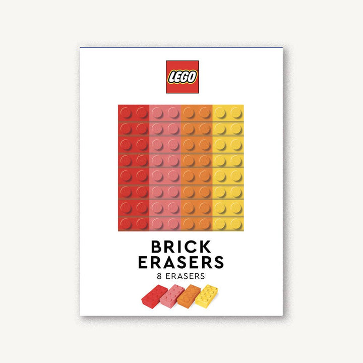 Chronicle Books - LEGO Brick Erasers (Multicolor)