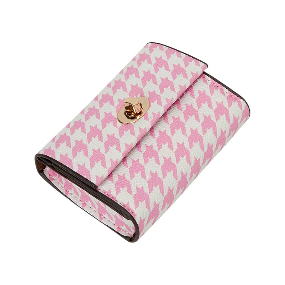Sensibling Corp. - Faux Leather Card Holder Wallet: Red,White