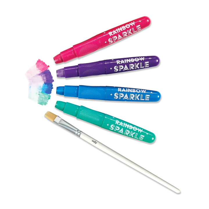 OOLY - Rainbow Sparkle Watercolor Gel Crayons - Set of 12