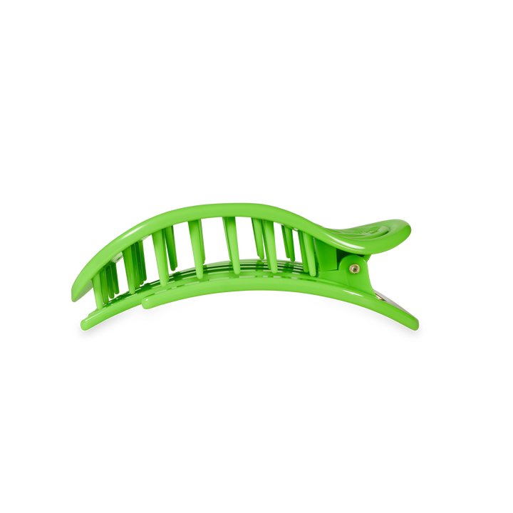 TELETIES - Flat Round Hair Clip | Medium | Glow For It