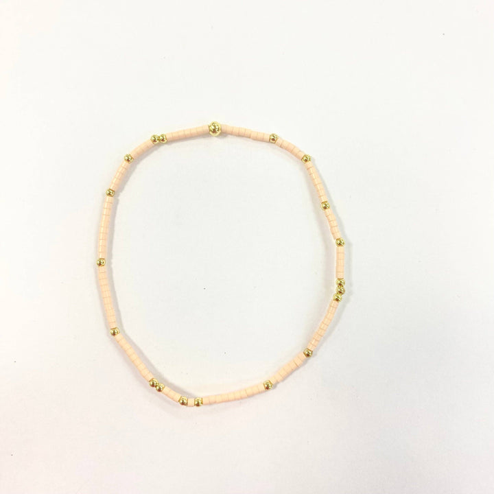 Coastal Grit - Seaside Bracelets: Light Pink