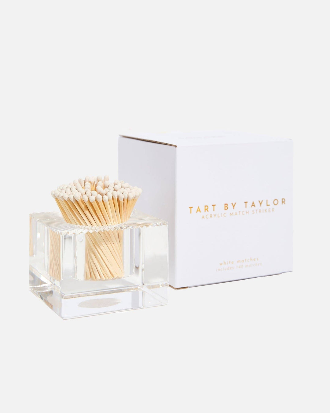 Tart By Taylor - Square Match Striker | White Matches