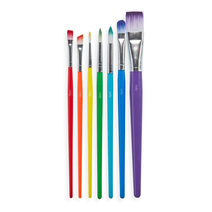 OOLY - Lil' Paint Brush Set- Set of 7