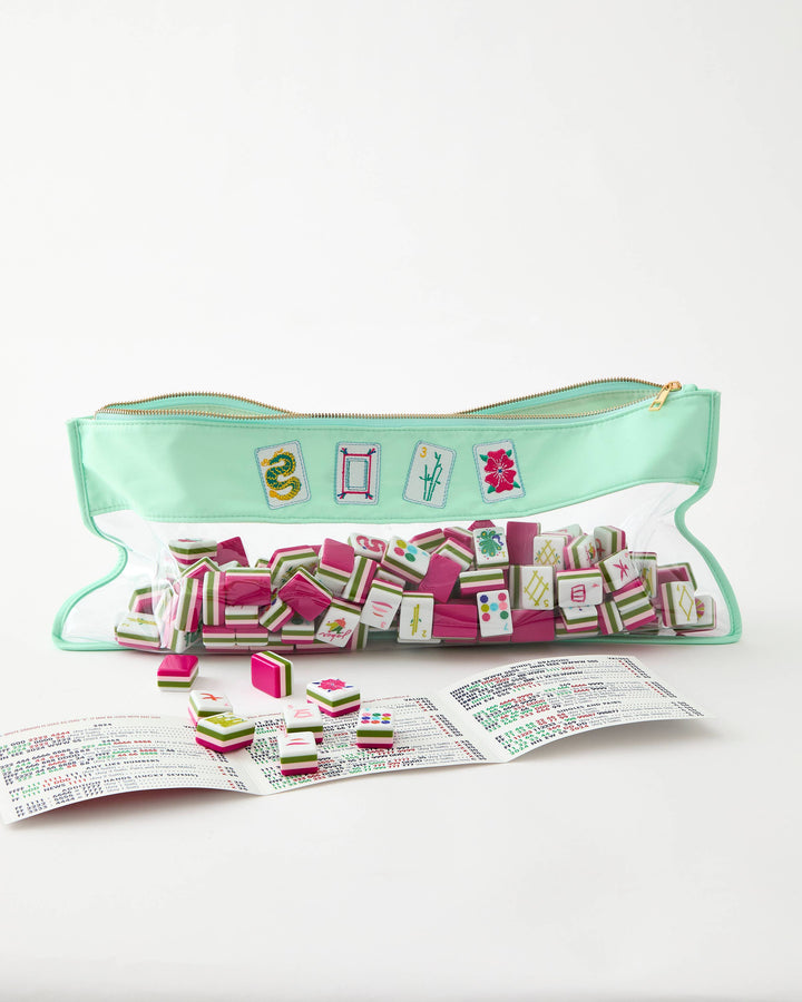 Oh My Mahjong - Mint Birdie Bag