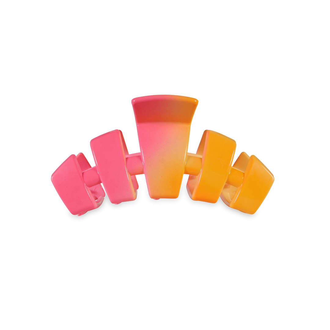 TELETIES - Classic Hair Clip | Small | Day Rave