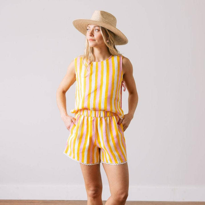 Sunshine Tienda - Sunkissed Stripe Coco Set: M