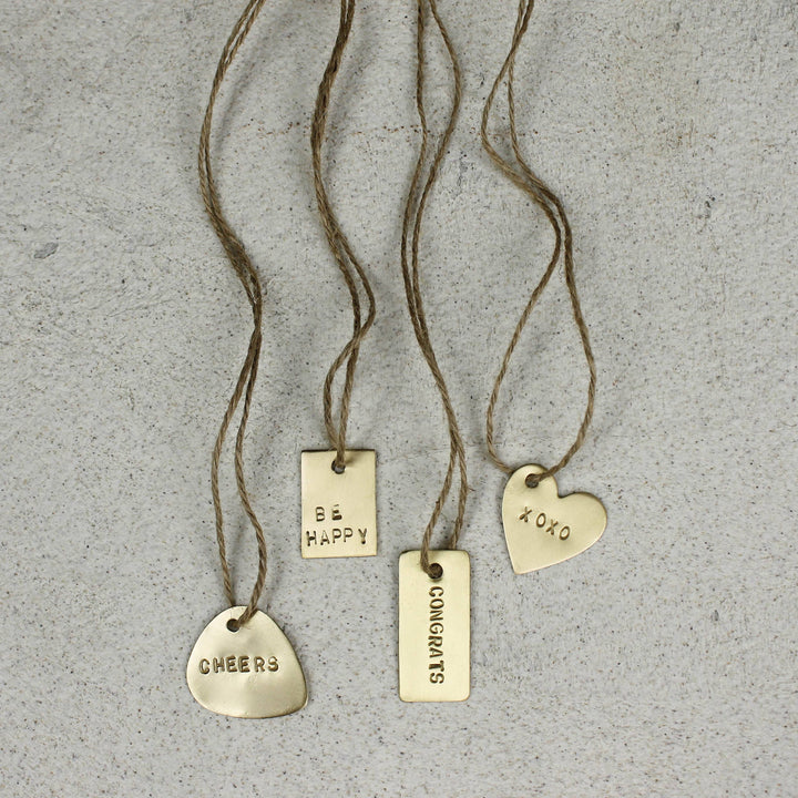 HomArt - Brass Tag - Congrats