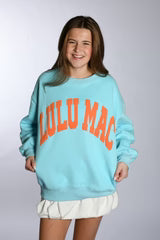 LM-SW-1007 Light Blue/Coral