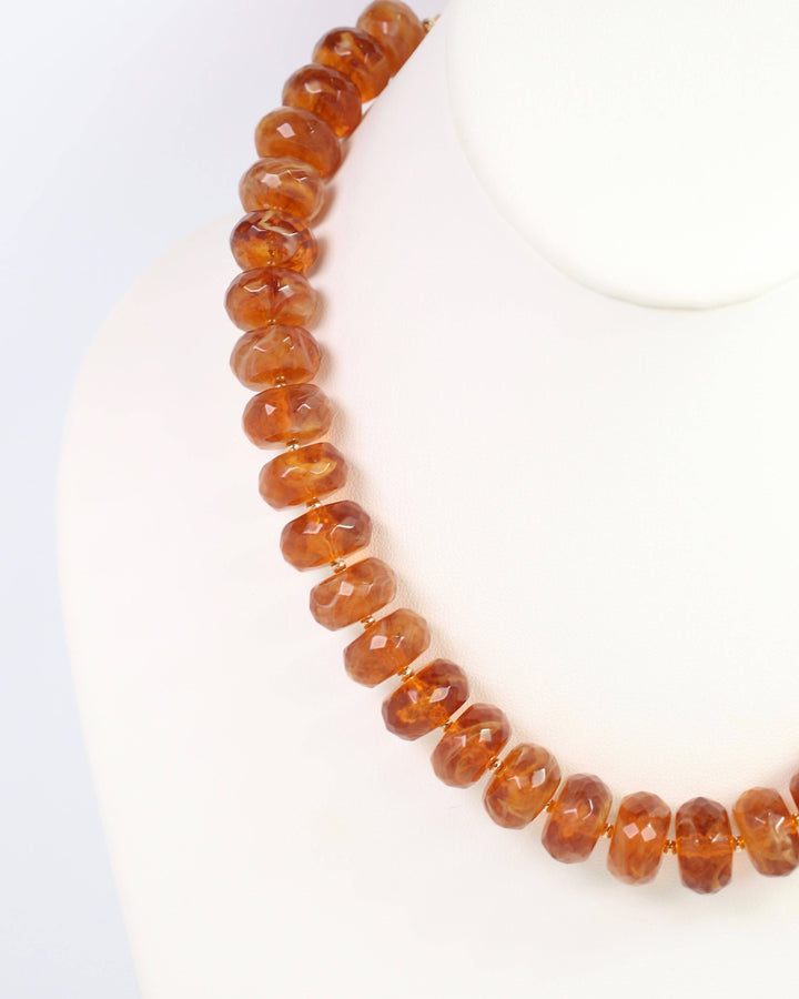 Caroline Hill - Mansfield Beaded Necklace Tortoise: Default