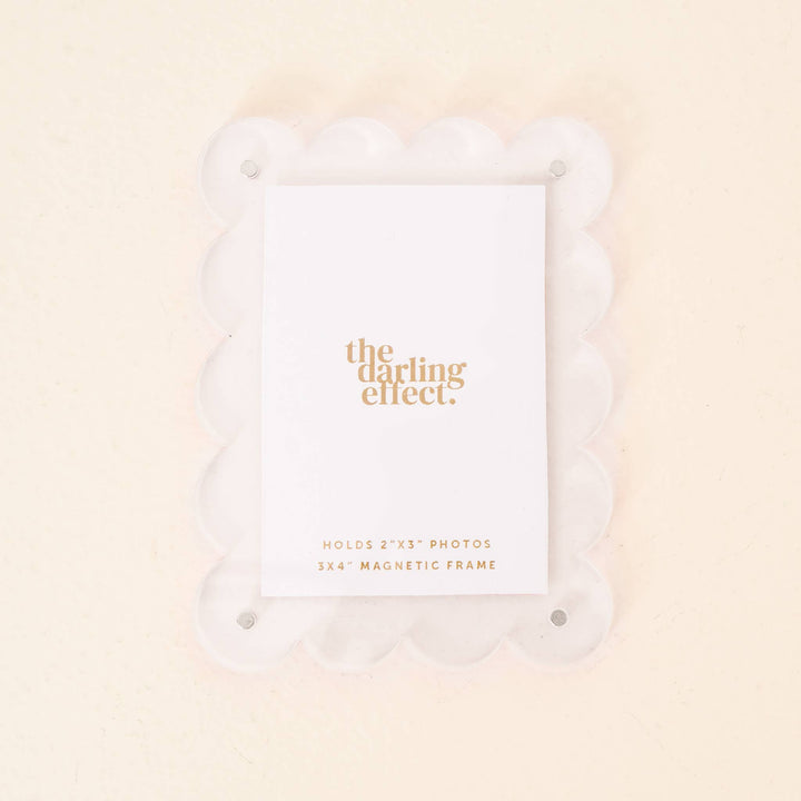 The Darling Effect - Mini Acrylic Picture Frame Magnet-Clear