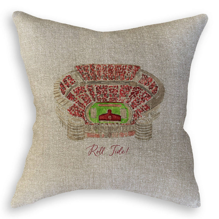 French Graffiti - Alabama Football Stadium with Quote: Dishtowel