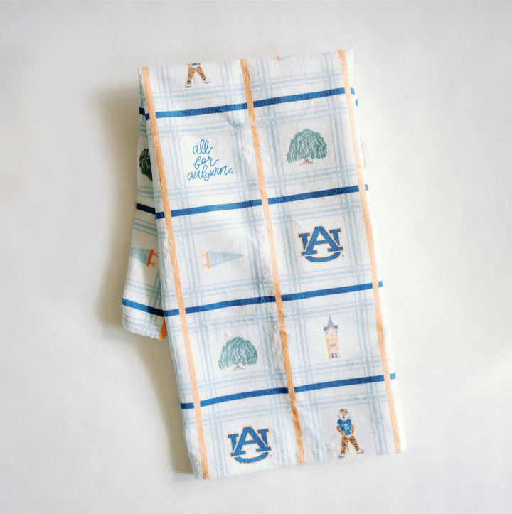 Gracefully Made Art - Auburn University Tea Towel