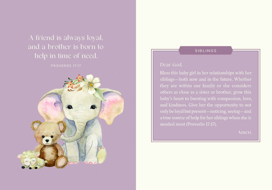 Harvest House Publishers Gift & Specialty Books - Prayers for My Baby Girl: Hardcover / English