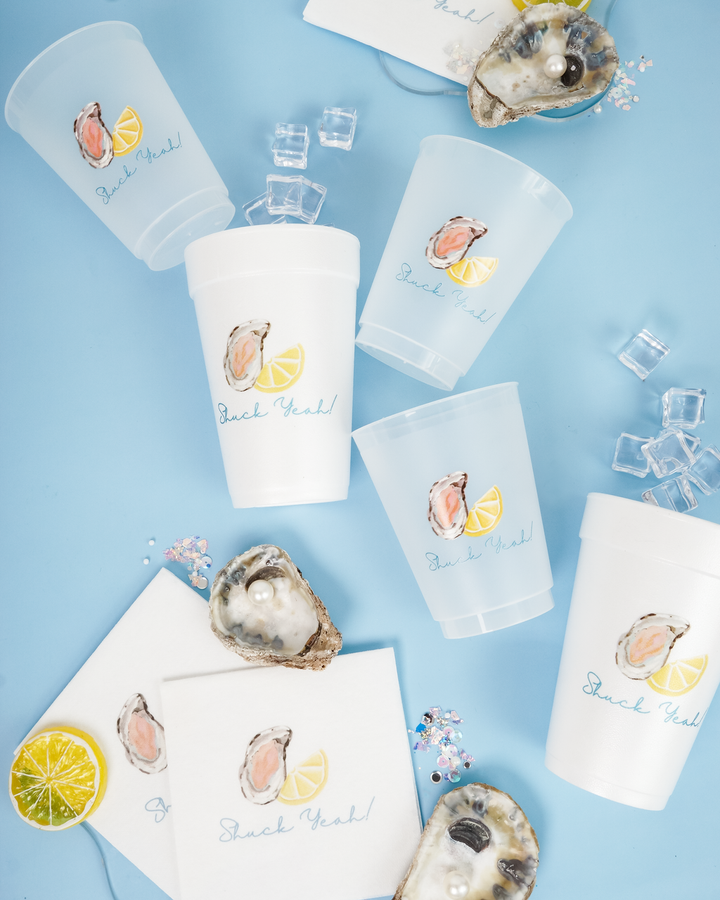 Busy Bee Gift - Shuck Yeah Oyster Cocktail Napkins | Set of 20