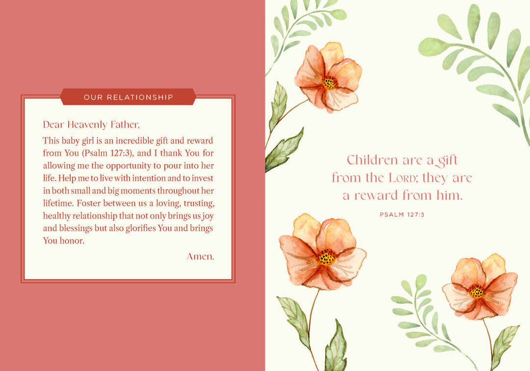 Harvest House Publishers Gift & Specialty Books - Prayers for My Baby Girl: Hardcover / English