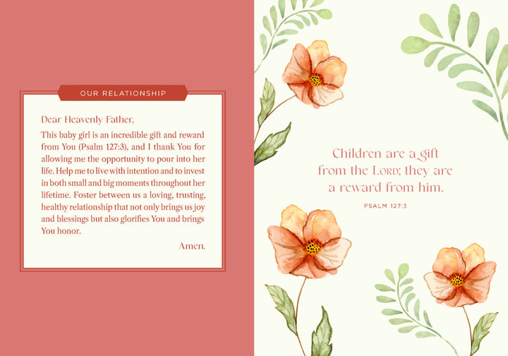 Harvest House Publishers Gift & Specialty Books - Prayers for My Baby Girl: Hardcover / English