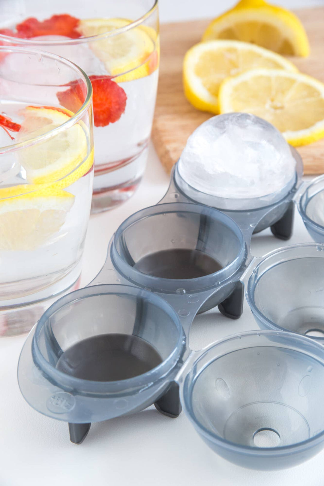 Fox Run Brands - Ice Spheres Mold, Grey