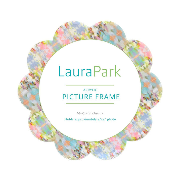 Laura Park Designs - Brooks Avenue Acrylic Round Picture Frame: One Size