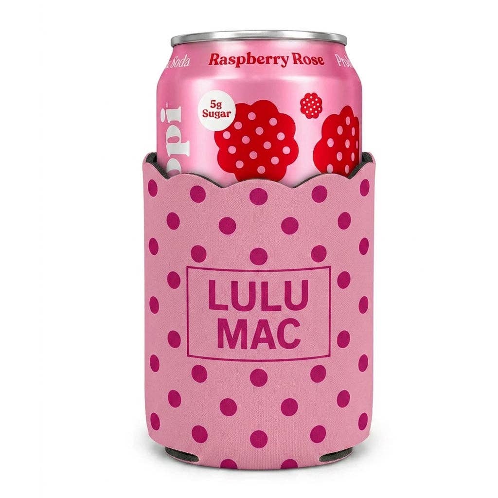 Girlie Girl Originals - LM-KZ-1001 Pink/Hot Pink Dot Koozie